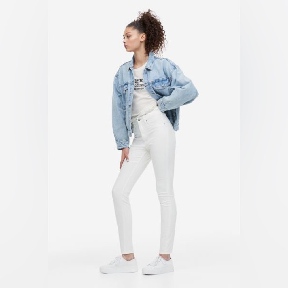 🌸 Women’s White Skinny Jeans - Picture 2 of 10